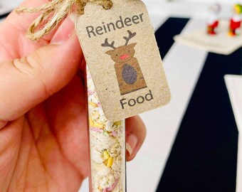 Reindeer Food, Christmas Eve box, Food for rudolph, reindeer, dust, chrismas box gift, christmas eve tradition, magic reindeer food, kids