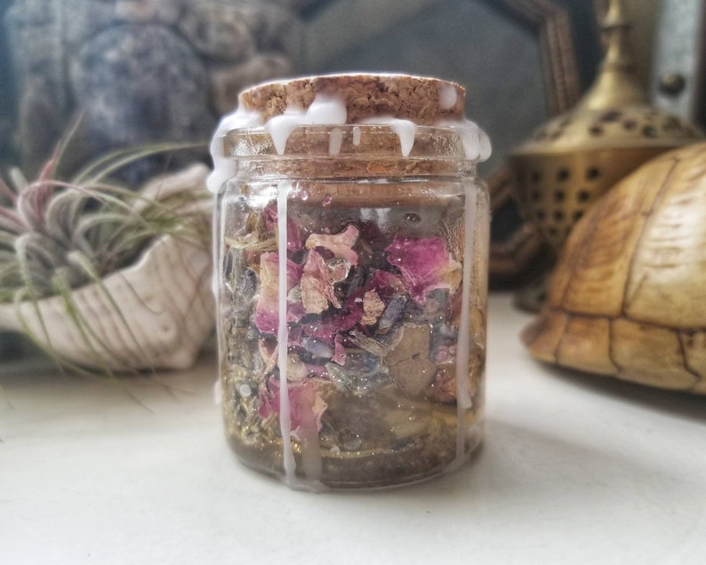 Love Spell Jar Self Love Spell Jar Honey Jar Spell Jar | Etsy
