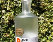 Upcycled Dark Matter Spiced Rum Bottle Lamp