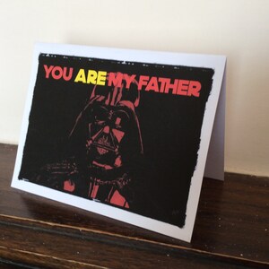 Fathers Day Card Darth Vader Star Wars 13 X 18cm Etsy