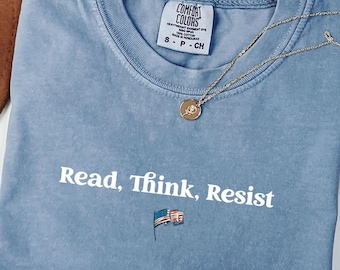 Comfort Colors™ Political T-shirt, Anti-Trump T-shirt, Patriotic Shirt, No King in  American 2025 Protest Shirt, Activist Feminist Tee