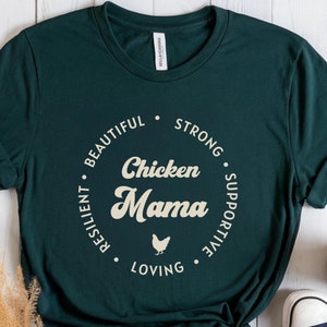Chicken Mama Shirt For Mom and Grandma, Chicken Lover Shirt For Women, Gift For Chicken Lovers, Mother&#39;s Day Gift For Chicken Mama