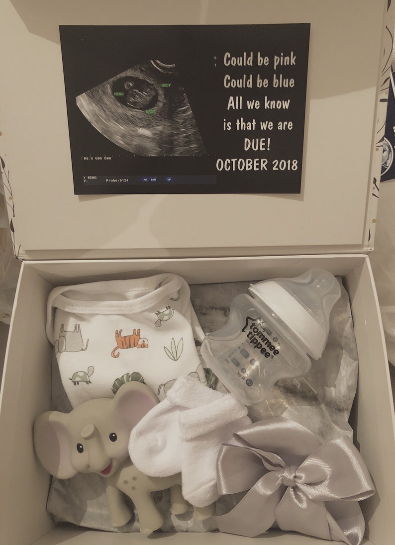 Pregnancy Announcement Box | Etsy