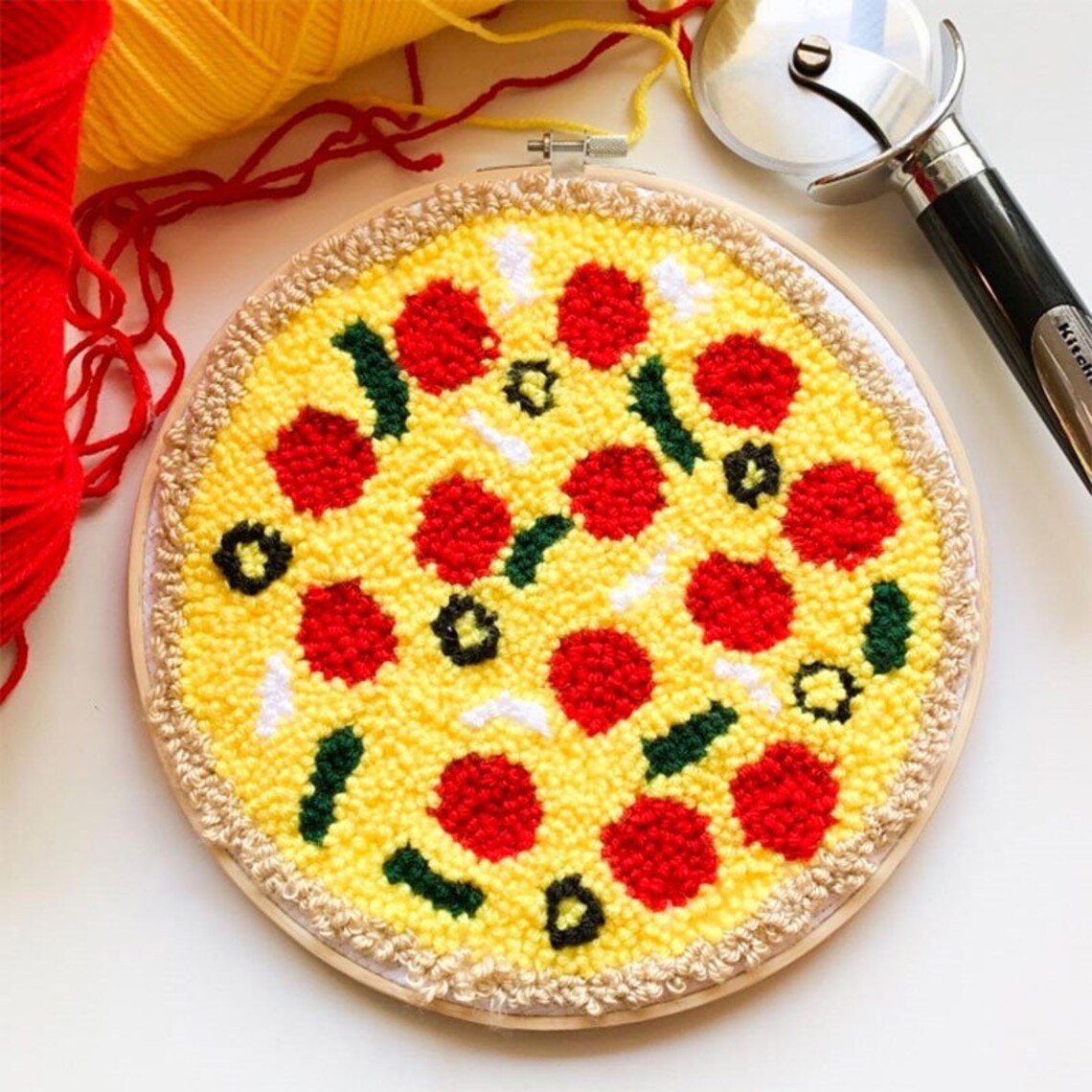 Russian Embroidery Punch Needle 8 Size Kit Etsy