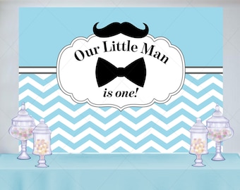 Little Man Backdrop - Etsy