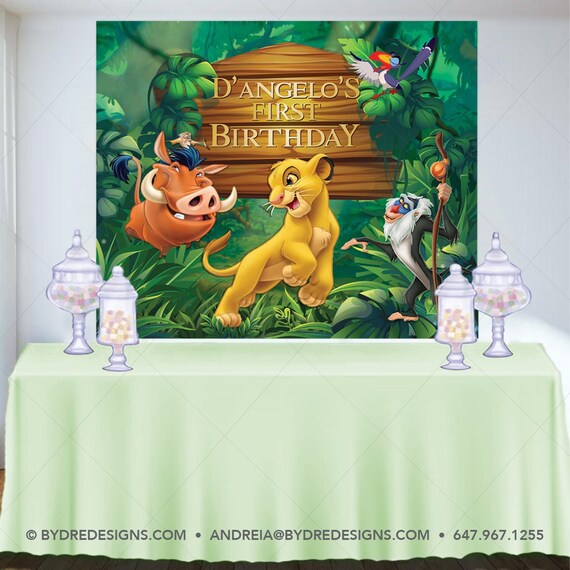 Toile De Fond Roi Lion Decor De Fete Danniversaire Du Roi Etsy Toile De Fond Roi Lion Decor De Fete Danniversaire Du Roi Etsy