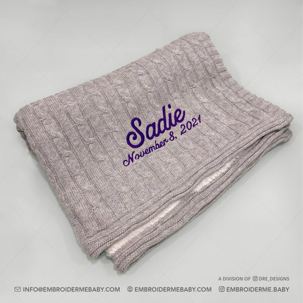 Custom Baby Blanket Etsy Canada