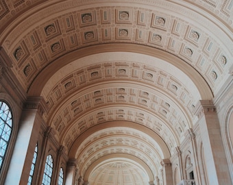 Boston Public Library Photograph (Unframed) - Boston, MA