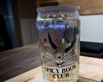 Spicy book club tumbler, book tumbler