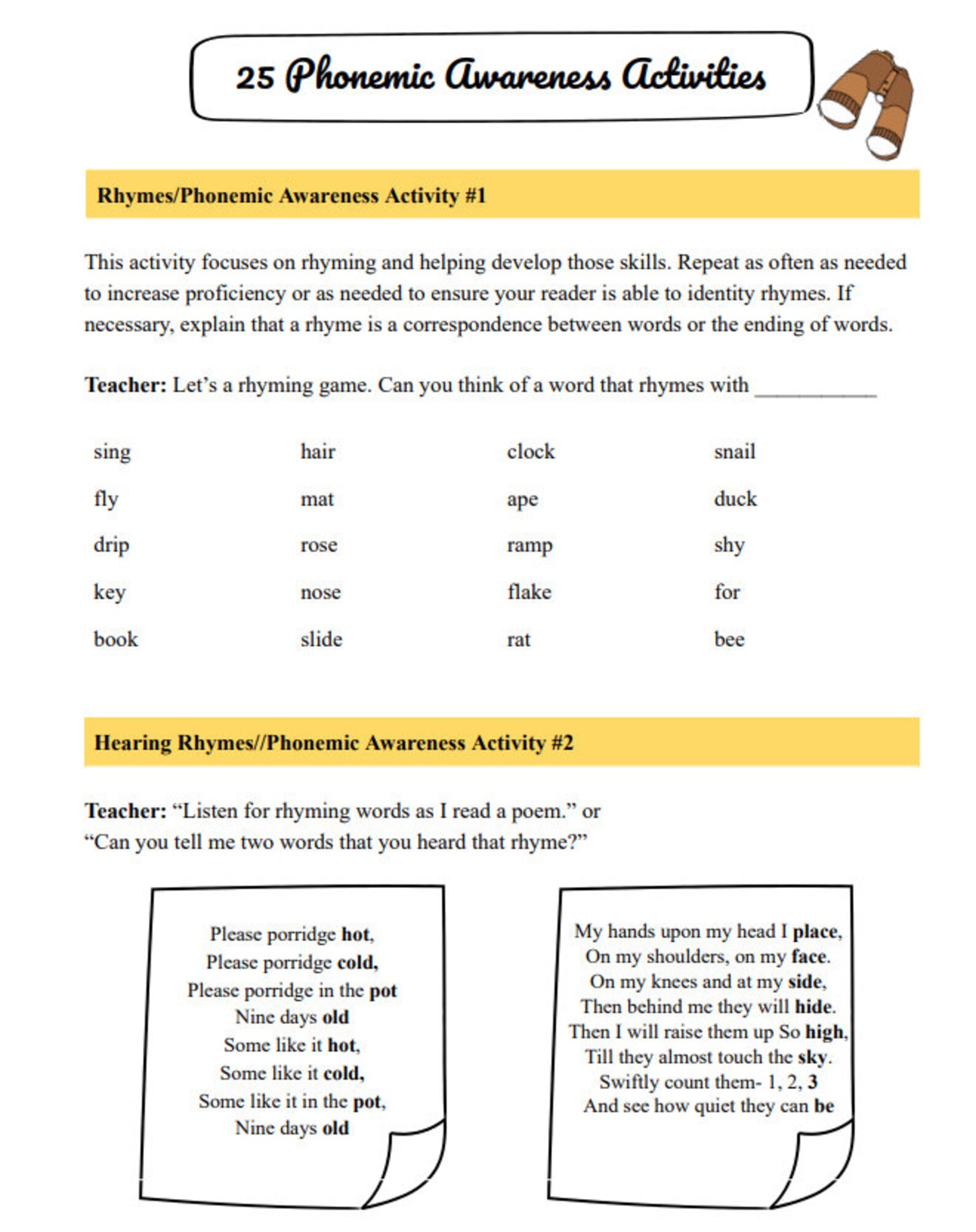 Gallery Detail: 25 Activities To Strengthen Reading Skills