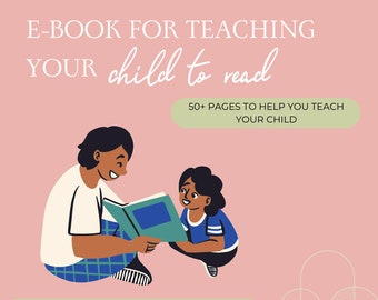 E-book That Teaches MOMS to Help Your Child to Read