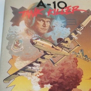 Big Box PC - Sierra / Dynamix A10 Thunderbolt Tank Killer 5,25&quot; ULTRA RARE 1989 simulation de jeux vidéo vintage wargames sim