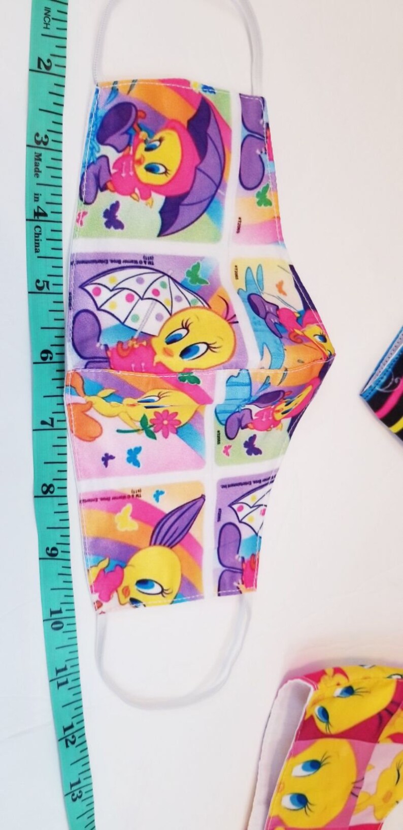 TWEETY Bird Space Jam Custom Mask Face Covers Masks Manmade Etsy