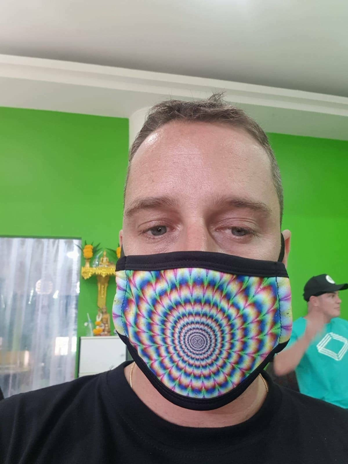 COLOR BURST Handmade Custom Mask Face Covers Masks High Q | Etsy