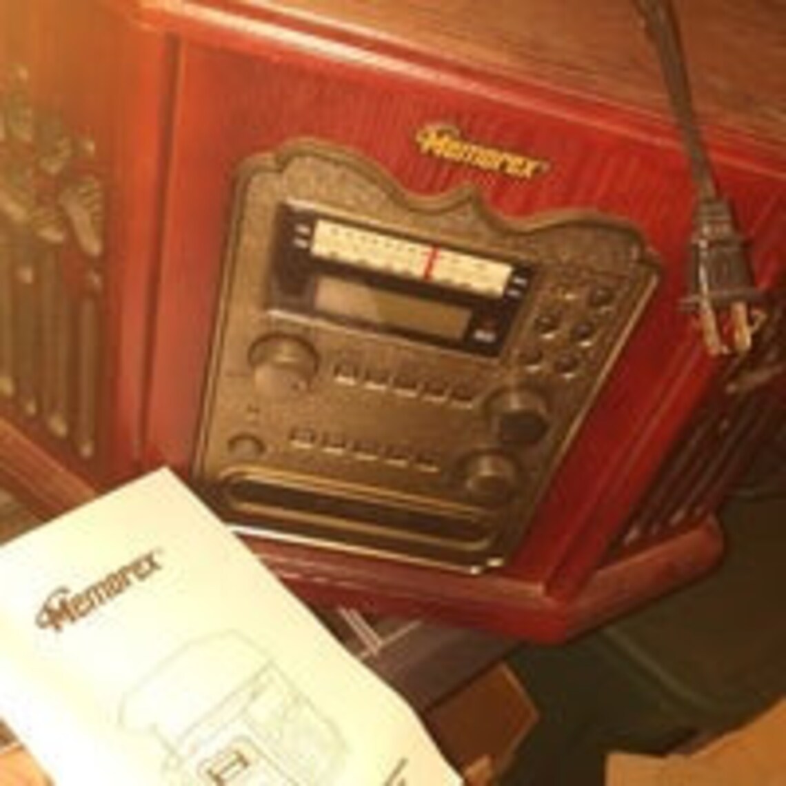 Memorex Wooden Cassette CD Record Vinyl Player Am FM Radio Etsy