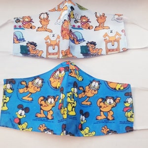 Handmade Custom Face Covers Masks High Q Craft ART Cartoon Toon Fun ...