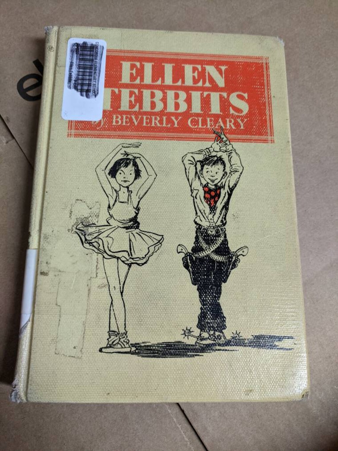 Ellen Tebbits by Beverly cleary 1970 Hardcover. Old school | Etsy