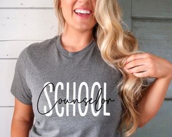 School Counselor Shirt, School Therapist Shirt, Counselor Gift For Her, Counselor Appreciation Gift, Counselor Tees, Back To School Tee