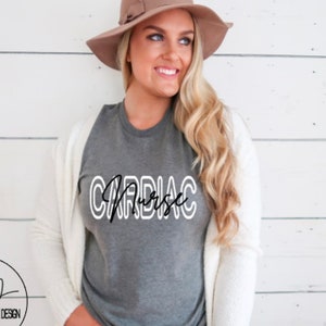 Cardiac Nurse Shirt, CVICU Shirt,  Nursing Shirt, Cardiac Nurse Gifts, Nursing School Graduate, Cardiac Rehab Nurse, Hospital Worker Gift