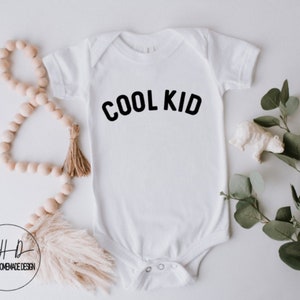 Cool Kid Shirt, Kids T-shirt, Cool Kid Tee, T-shirt, T-shirt for Kids , Trendy Kids Tees, Retro Kids Shirt, Baby Pregnancy Announcement image 3