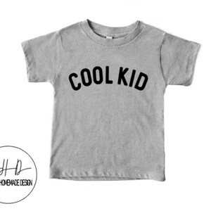 Cool Kid Shirt, Kids T-shirt, Cool Kid Tee, T-shirt, T-shirt for Kids , Trendy Kids Tees, Retro Kids Shirt, Baby Pregnancy Announcement image 5