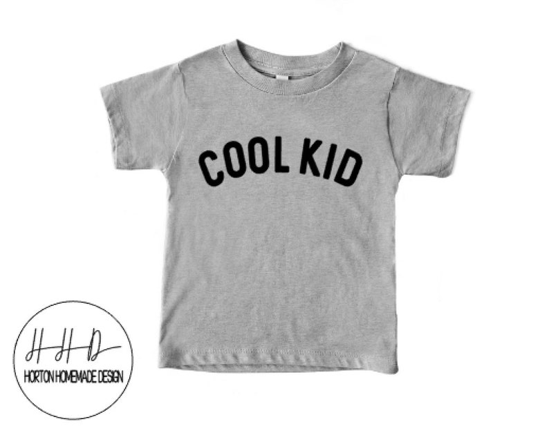 Cool Kid Shirt, Kids T-shirt, Cool Kid Tee, T-shirt, T-shirt for Kids , Trendy Kids Tees, Retro Kids Shirt, Baby Pregnancy Announcement image 5