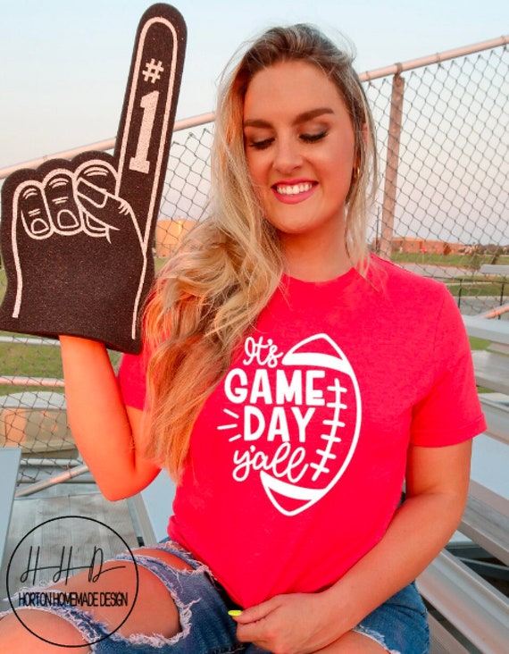 Game Day Football T-Shirt - Cute Football Top Game Day Football T-Shirt - Cute Football Top