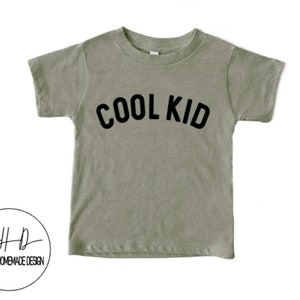 Cool Kid Shirt, Kids T-shirt, Cool Kid Tee, T-shirt, T-shirt for Kids , Trendy Kids Tees, Retro Kids Shirt, Baby Pregnancy Announcement image 4