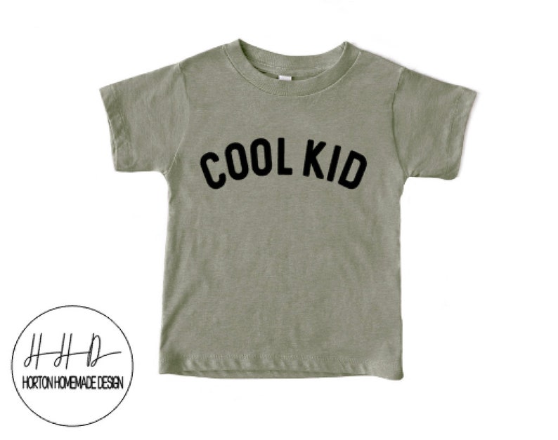 Cool Kid Shirt, Kids T-shirt, Cool Kid Tee, T-shirt, T-shirt for Kids , Trendy Kids Tees, Retro Kids Shirt, Baby Pregnancy Announcement image 4