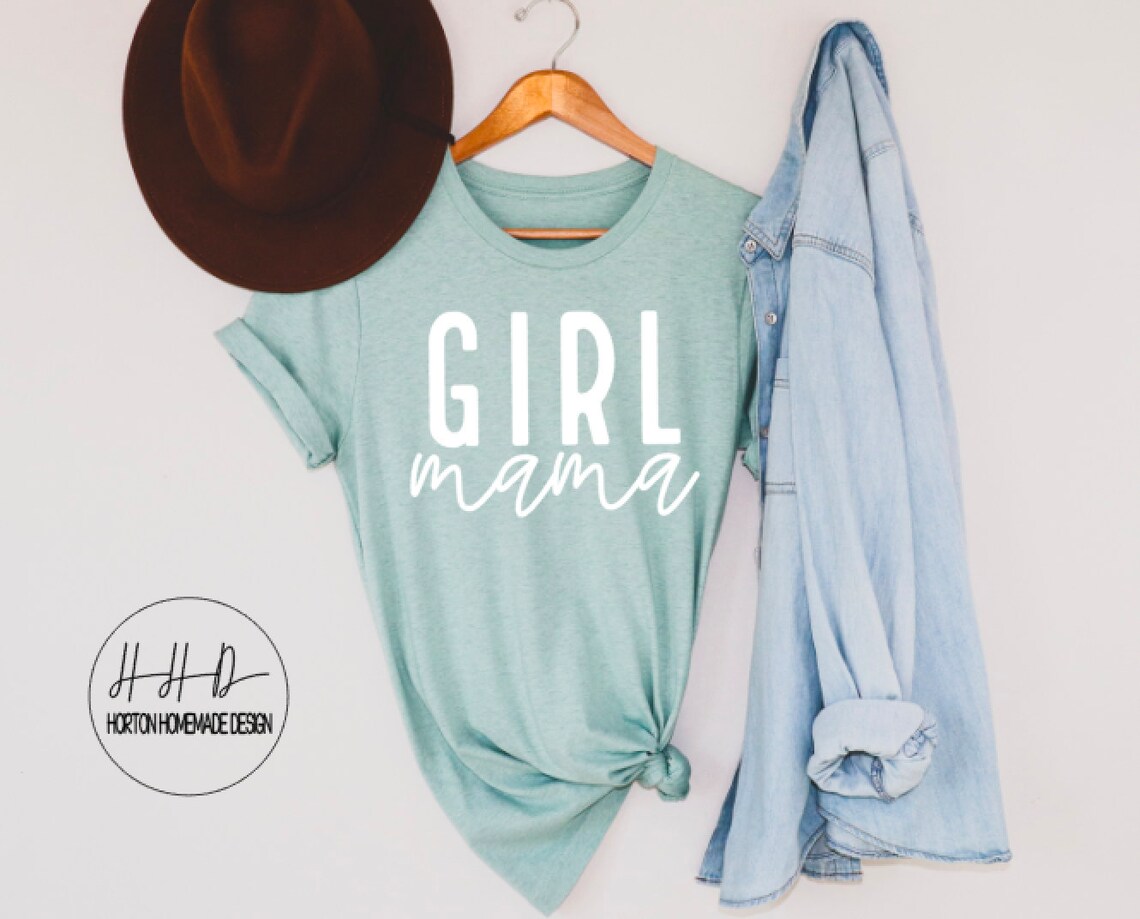 Girl Mama Shirt Mom of Girls Shirt Mother's Day Gift Etsy