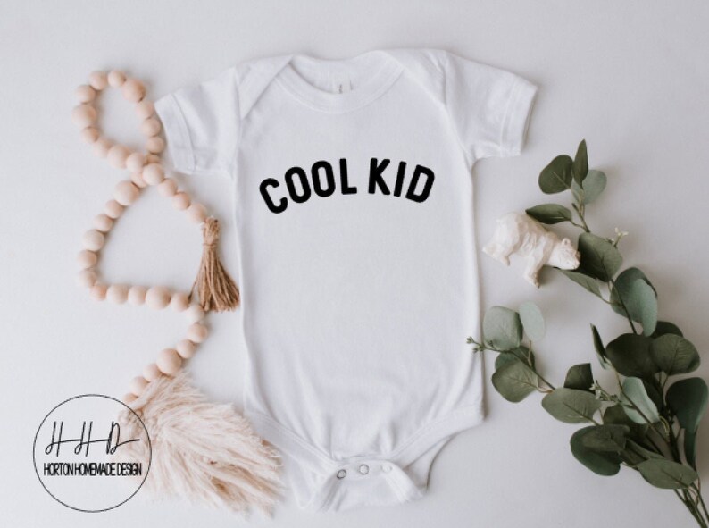 Cool Kid Shirt, Kids T-shirt, Cool Kid Tee, T-shirt, T-shirt for Kids , Trendy Kids Tees, Retro Kids Shirt, Baby Pregnancy Announcement image 3