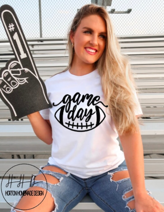 Game Day Football T-Shirt - Cute Football Top Game Day Football T-Shirt - Cute Football Top