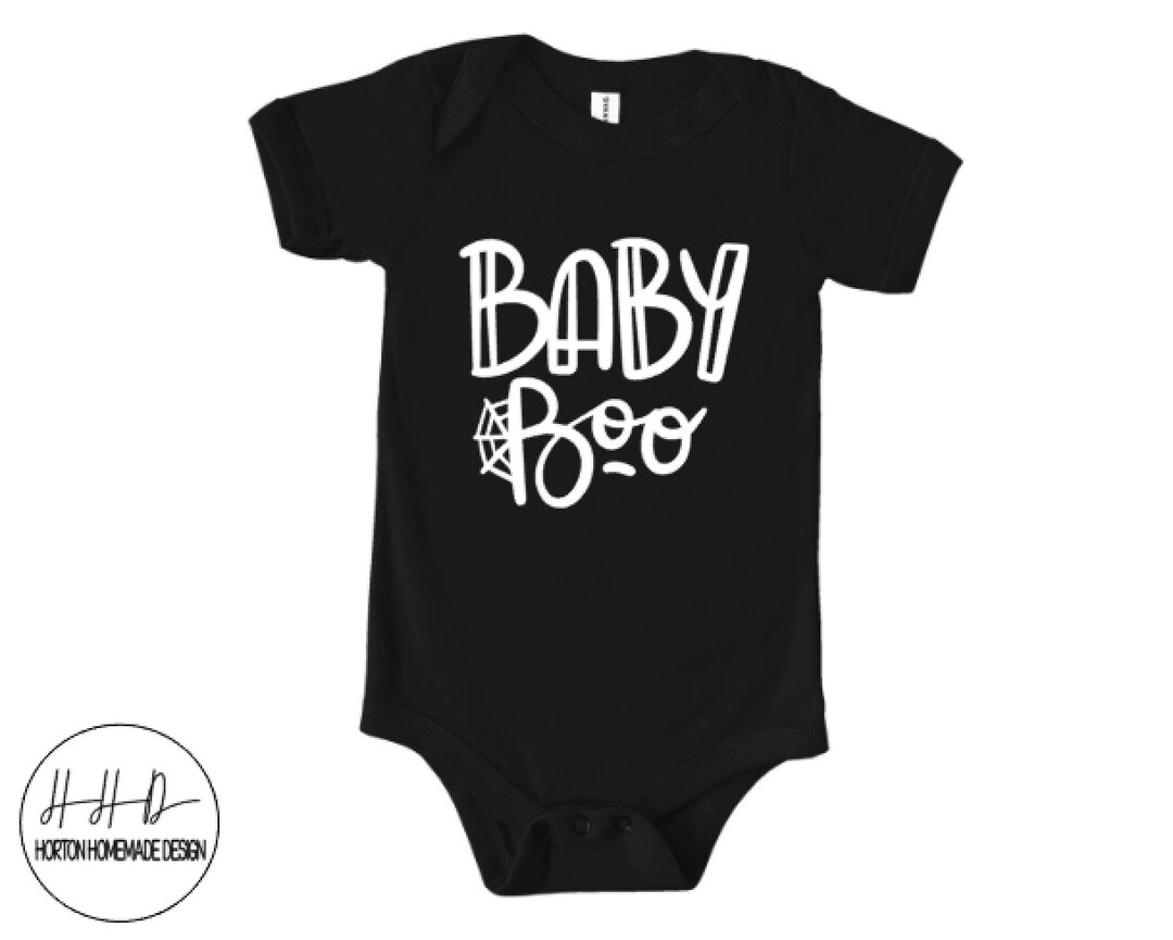 Baby Boo Onesie Boo Shirt Kids Halloween Onesie Toddler Tee Baby Boo