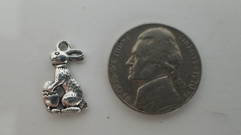 Easter Bunny Dangle Earrings