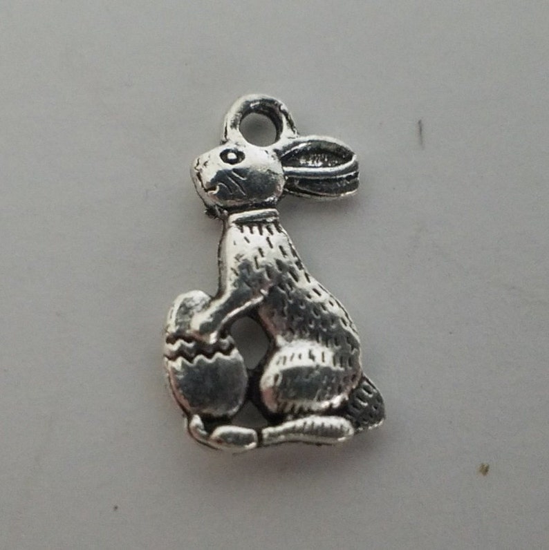 Easter Bunny Dangle Earrings
