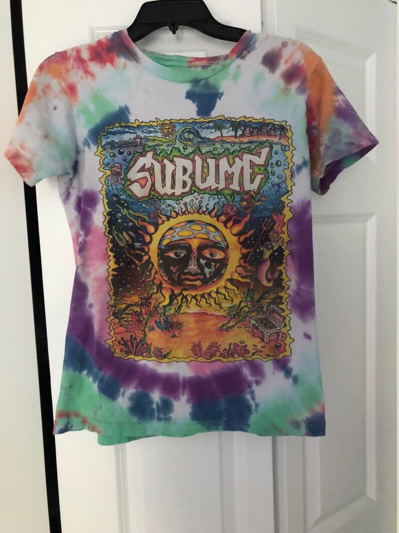 Tie Dye Band Tee | Etsy Hong Kong