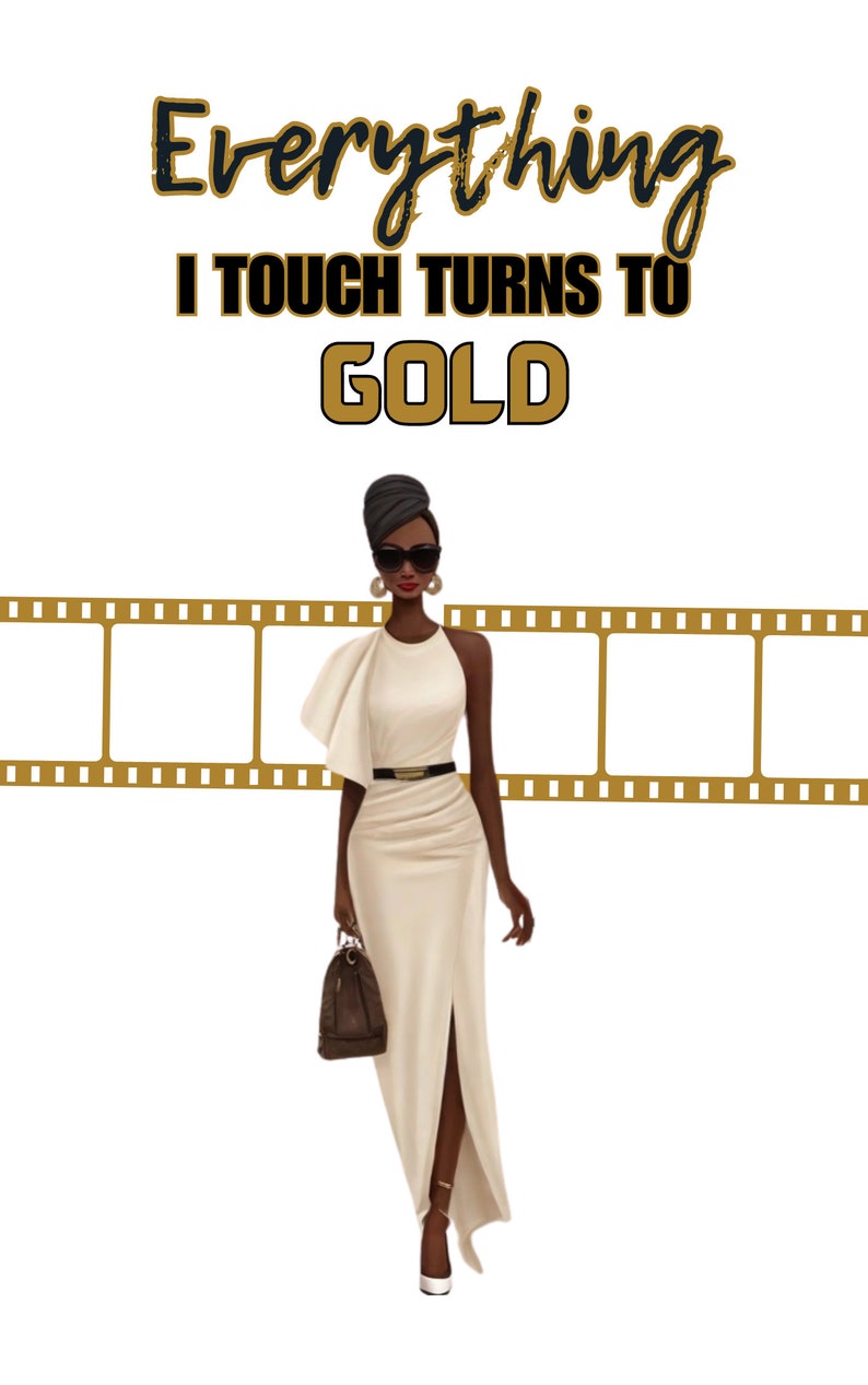 Everything I Touch Turns to Gold Planner Covers Journal Etsy