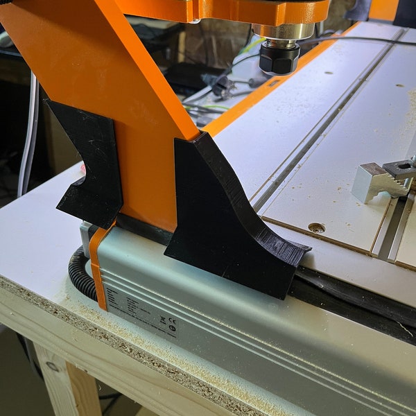 files to dust protection on CNC Stepcraft M-Series - Fichier 3D STL