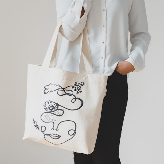 Deluxe Tote Bags - Cotton Tote Bags