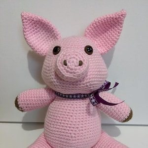 Cute Piggy Crochet Pattern PDF