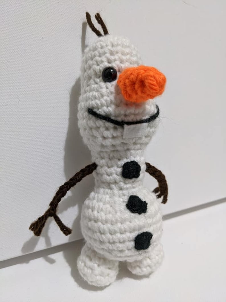 Olaf From Frozen Fan Art Crochet Pattern PDF Etsy Canada