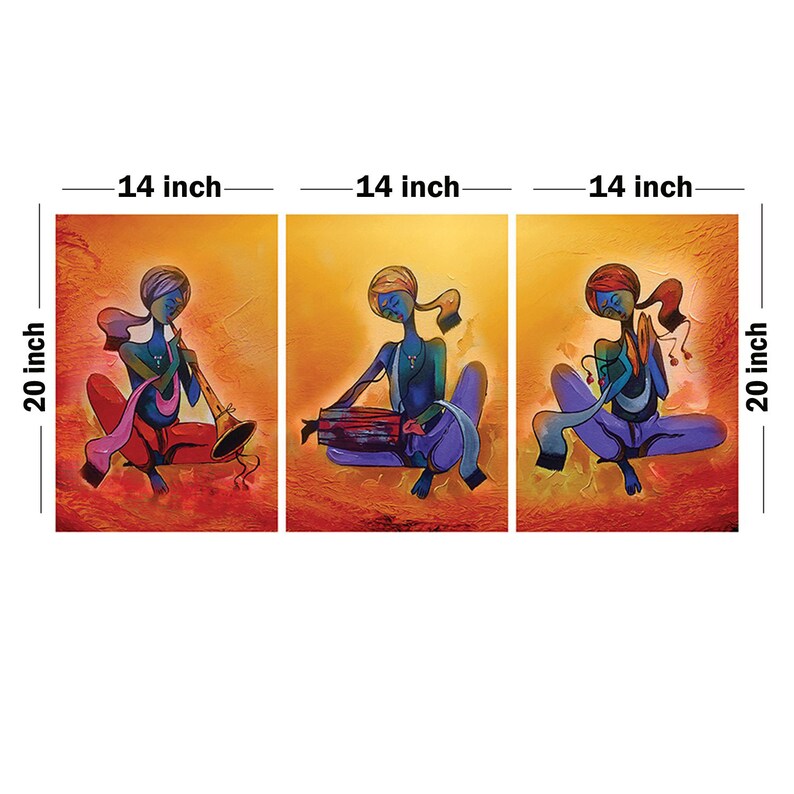 Indian Ethnic Wall Art Wall Art India Wall Painting Etsy