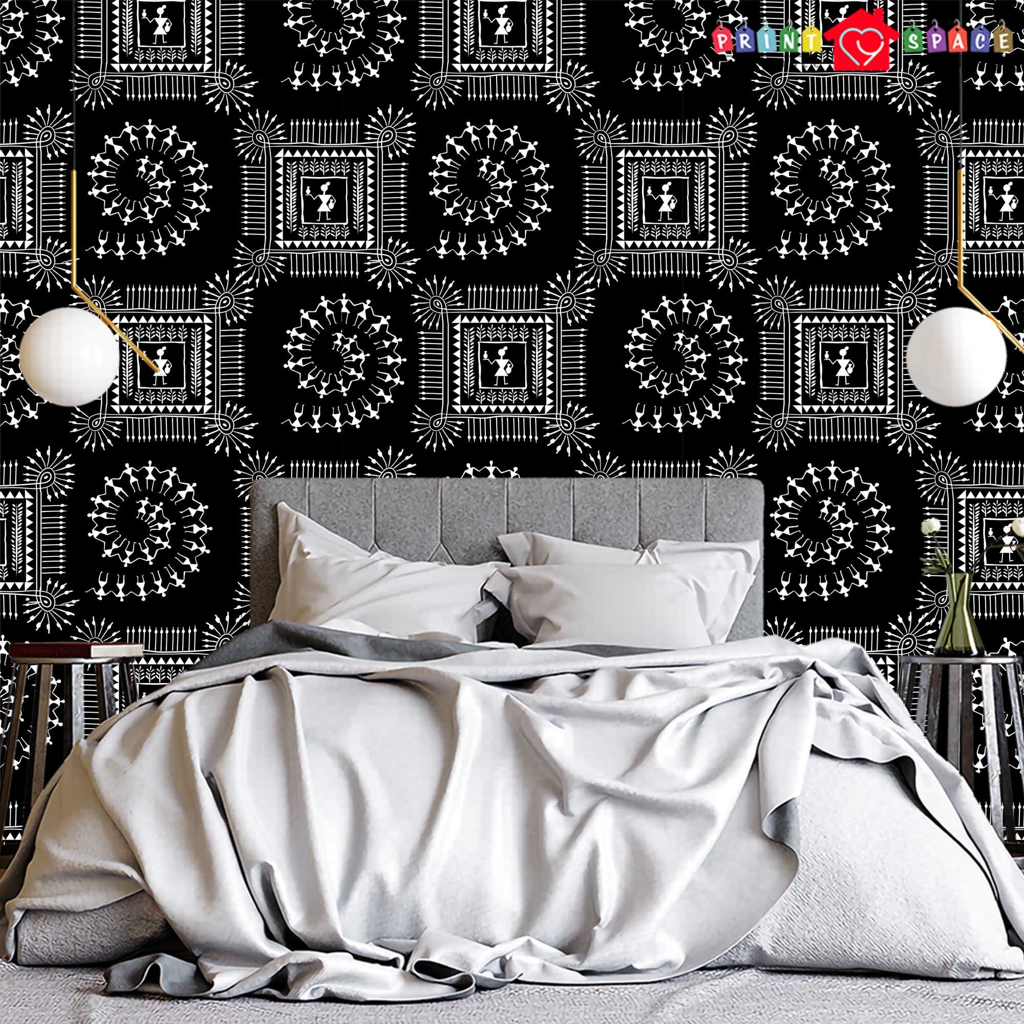 Vintage Ethnic Tribal Wallpaper Textured Traditional or - Etsy