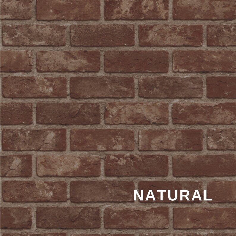 Grey White Brick Look Contact Prepasted Paper Wallcovering Home Decor Wallpaper