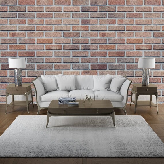 Buy 3D Brick Wallpaper Wall Mural Wall Covering Wall Decor Online in India  - Etsy