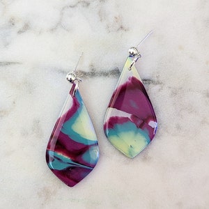 Maleficent - Disney Inspired Polymer Clay Earrings
