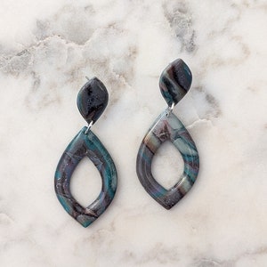 Astronomical Phenomenon - Handmade Polymer Clay Dangle Earrings (Style 1)