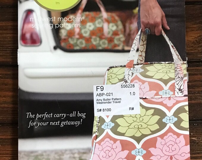 Amy Butler Weekender Travel Bag Pattern the Perfect Carry All Bag for