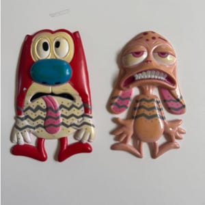Ren and Stimpy Figures - Etsy