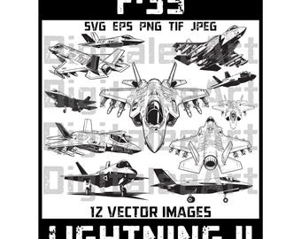 F-35 Lightning II Patch, US Air Force Navy Blue Iron On - Etsy